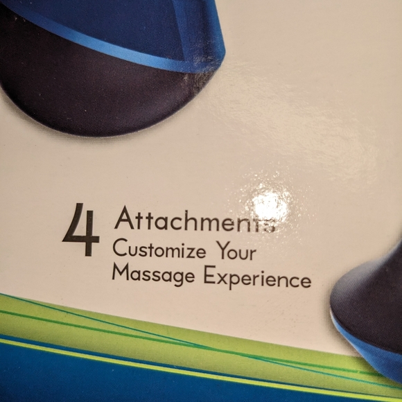 Wahl Deep Tissue Percussion Therapeutic Massager w 4 Attachments - Picture 4 of 14